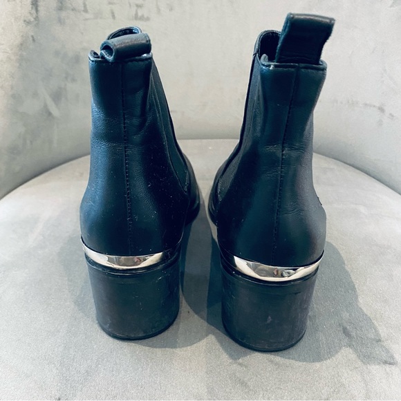 Leather Ankle Booties - Picture 4 of 5